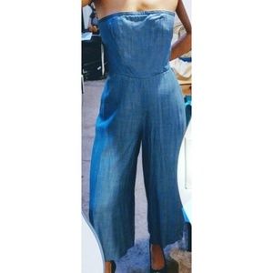 Light Denim Jumpsuit